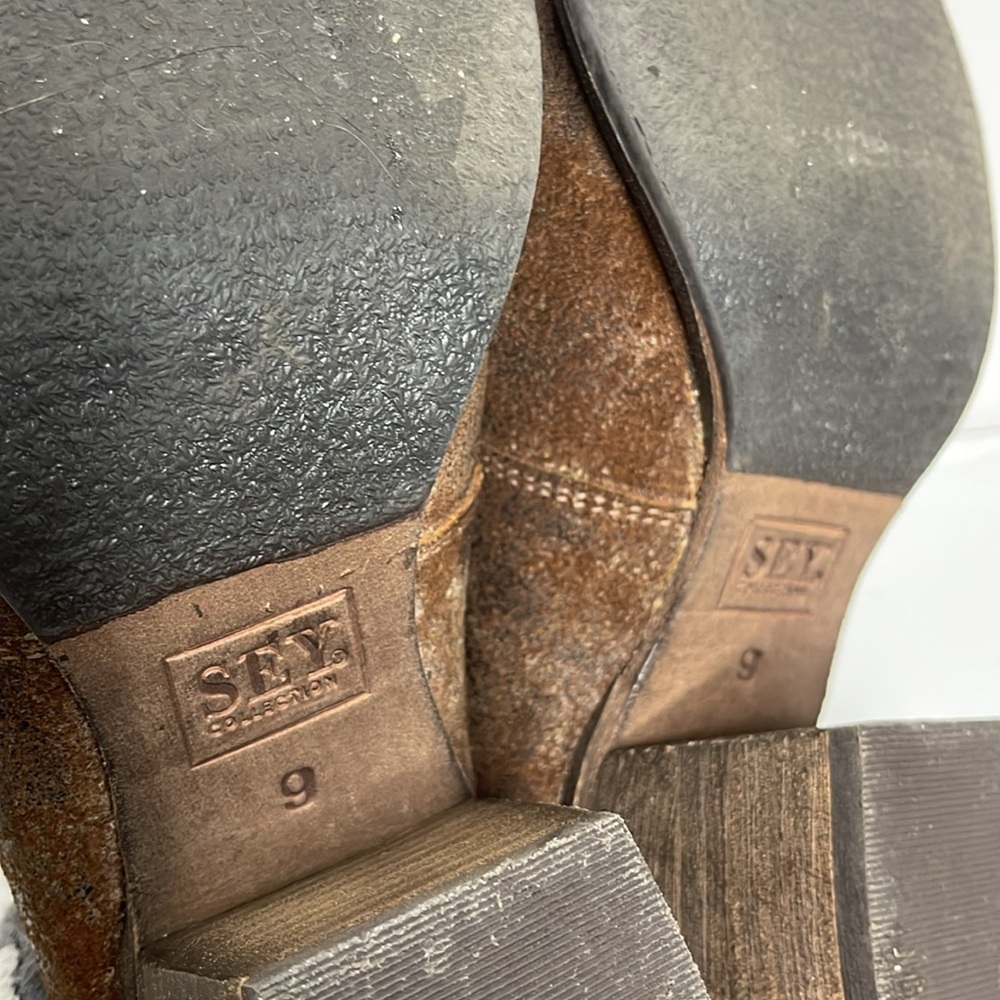 Sey Collection mule boots Anthropologie 9 - Picture 8 of 9